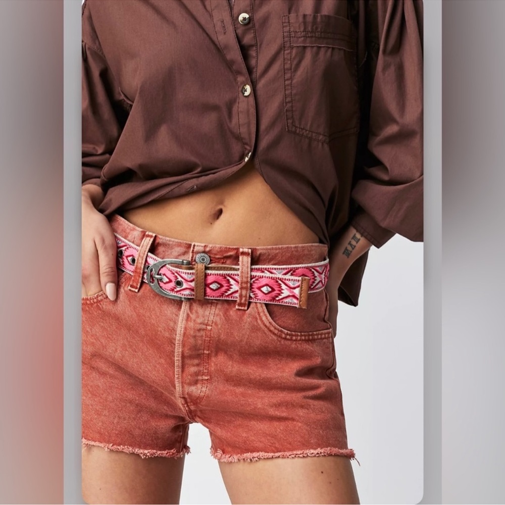 Free people moving to mars printed belt - Picture 2 of 6